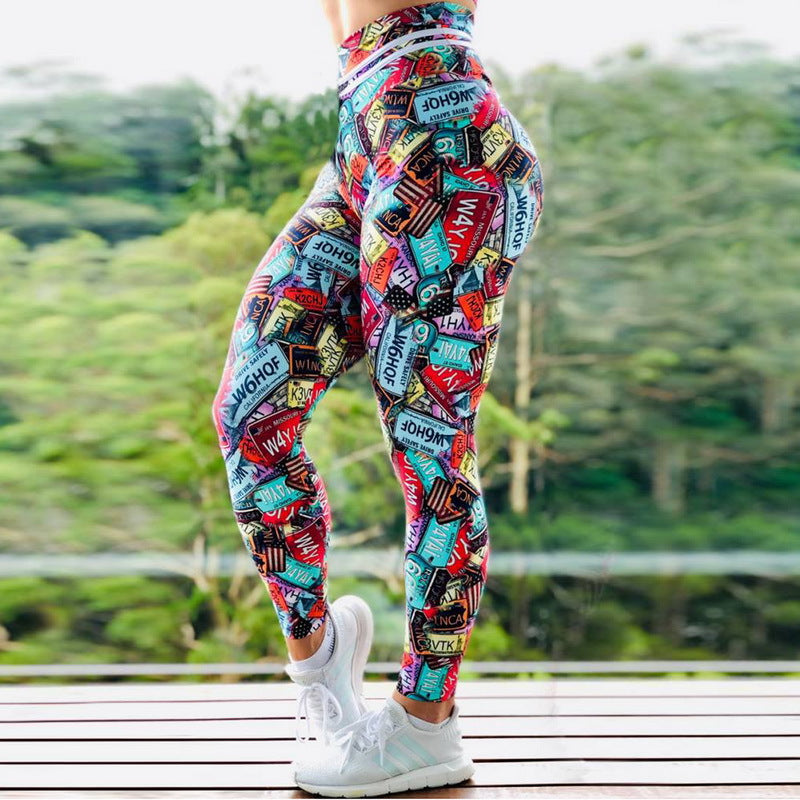 Upgrade Your Style with Women's Digital Print Yoga Pants