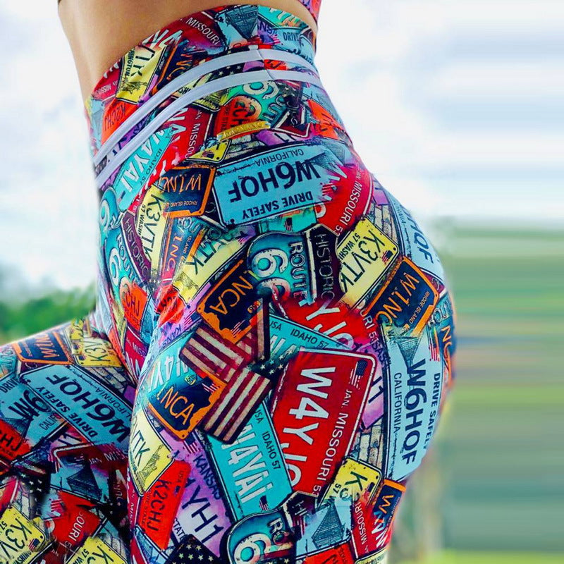 Upgrade Your Style with Women's Digital Print Yoga Pants