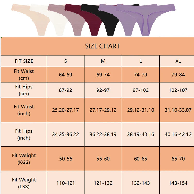Women Seamless Sexy Panties