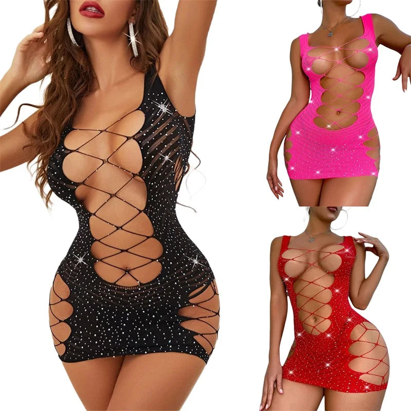 Ladies Slim Slip Dress Nightwear
