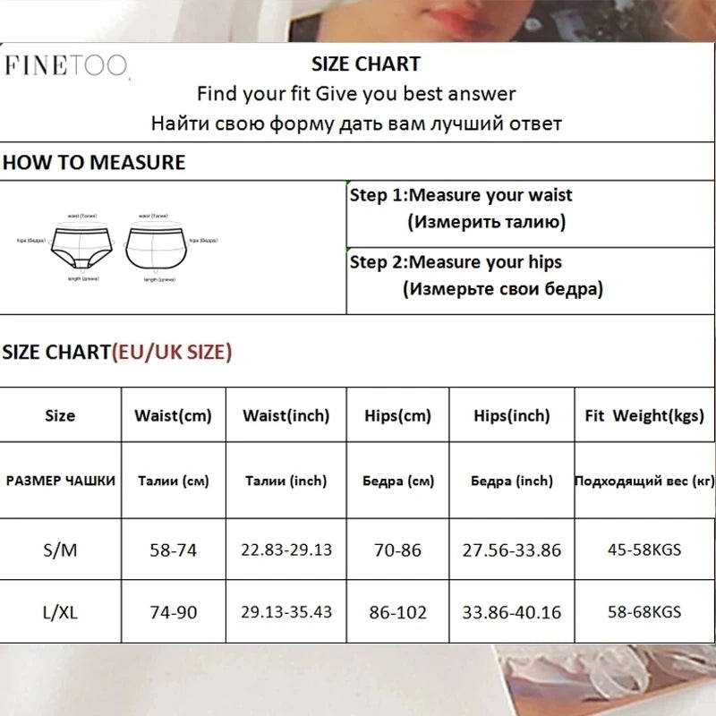 Women Comfortable Panties 3PCS/Set
