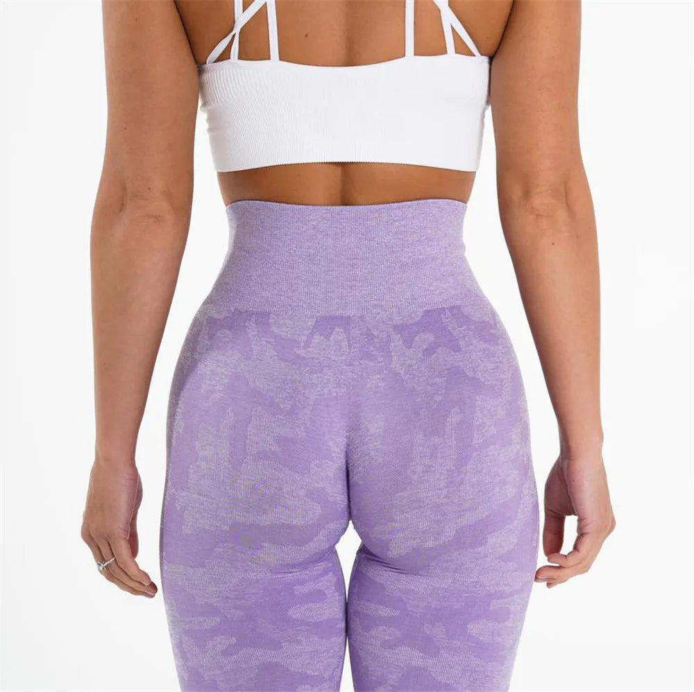 Seamless Camouflage Leggings