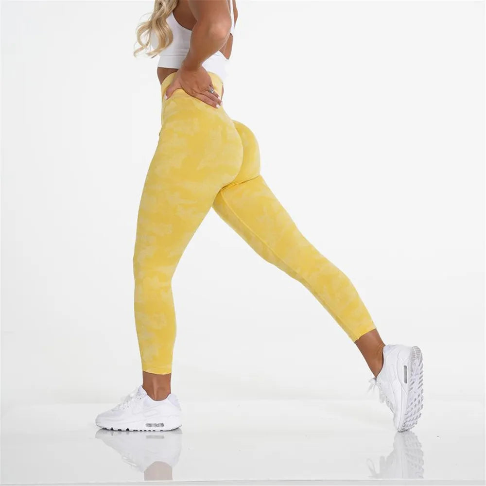 Seamless Camouflage Leggings