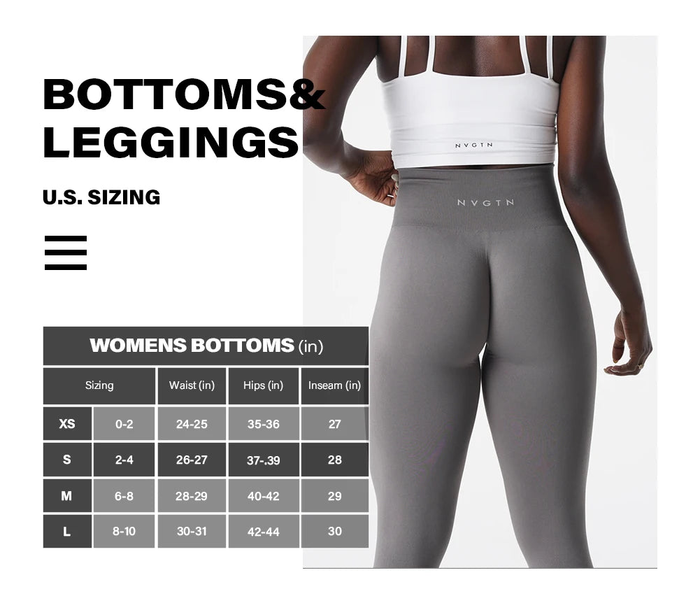 Upgrade Your Workout: Seamless Leggings with High Waist & Compressive Band