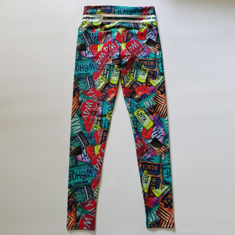 Upgrade Your Style with Women's Digital Print Yoga Pants