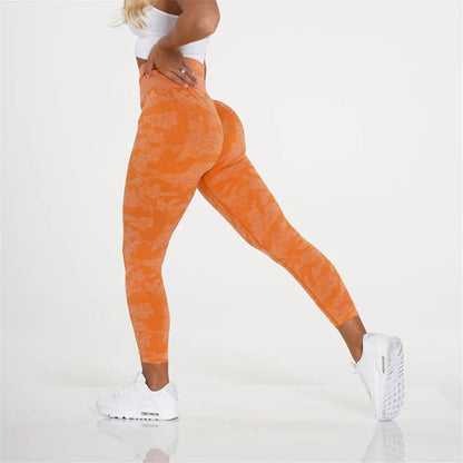 Seamless Camouflage Leggings